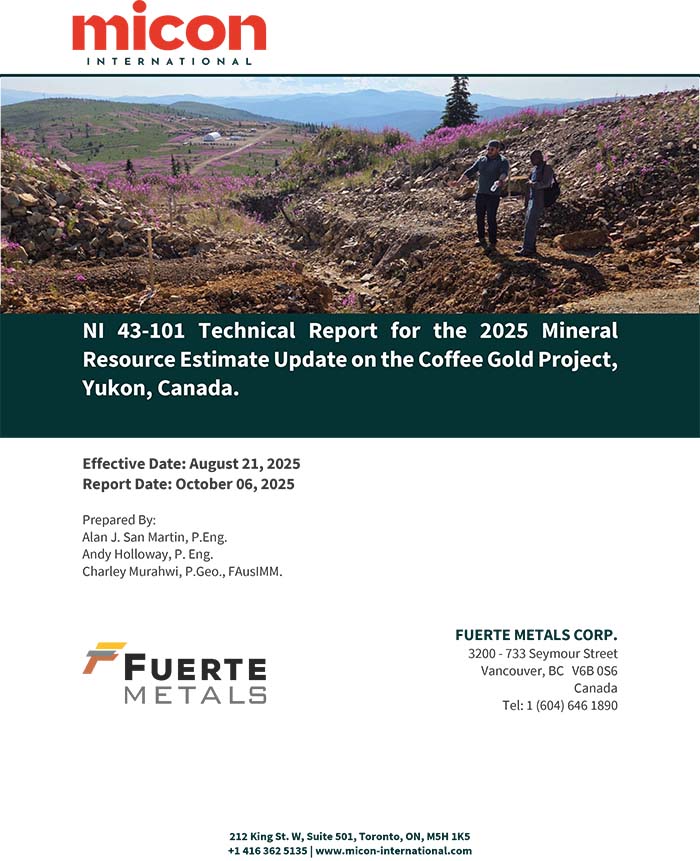 N I43-101 Technical Report - Coffee