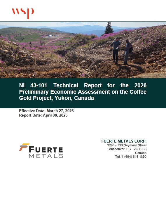 2026 NI 43-101 Technical Report - Coffee